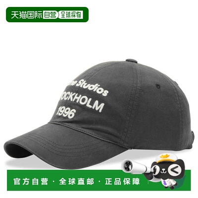 1h可退 美国直邮Acne Studios 艾克妮 男士 标识图案棒球帽 C4043