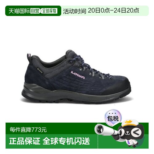 自营欧洲直邮LOWA EXPLORER GTX LOW女士海军蓝防水科技面料登山