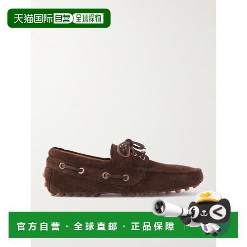 1h可退 美国直邮TOD'S 托德斯 女士 Gommino 皮革边绒面革船鞋 XX