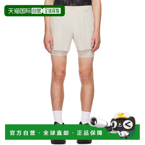 1h可退 香港直邮Satisfy 男士 灰色 HeatCrush 8 Desert 短裤 120