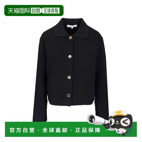 1h可退 香港直邮MAISON KITSUNE 女士 ' 经典款海军蓝连衣裙 QW02