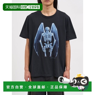 1h可退 香港直邮OUR LEGACY 男士T恤 M2266NF CO 黑色 T-shirt Fa