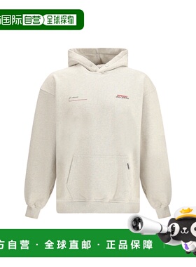 1h可退 香港直邮Represent 男士 棉质连帽衫 MLM4270CREAMMARL