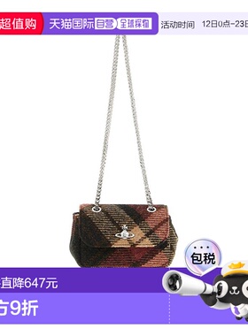 1h可退 香港直邮Vivienne Westwood 翻盖单肩包 5C01000WWW018D