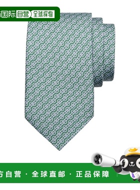 香港直邮Salvatore Ferragamo 印花真丝菲拉格慕 领带350948