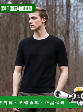 香港直邮Maison Margiela 短袖羊毛针织衫 S51HL0017M13058