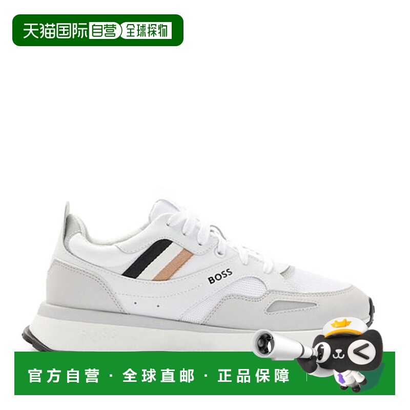 1h可退 香港直邮HUGO 雨果 男士 Jonah Run 训练鞋 white白色 舒