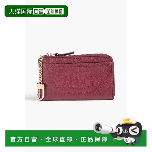 香港直邮Marc Jacobs 马克 雅可布 女士 鹅卵石纹皮质钱包 S4SMP0