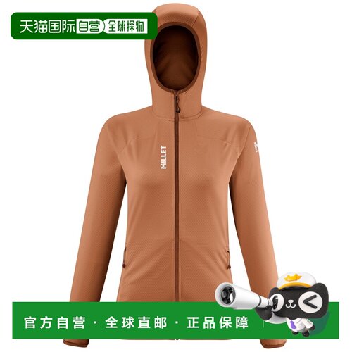 自营欧洲直邮Millet觅乐 LOKKA III 女款抓绒保暖衣 橙色夹克外套