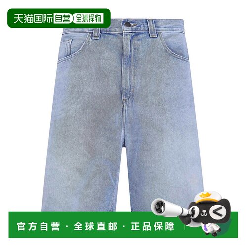 香港直邮CARHARTT 男士短裤 I03716101WU01WU AW2025 蓝色 Brando
