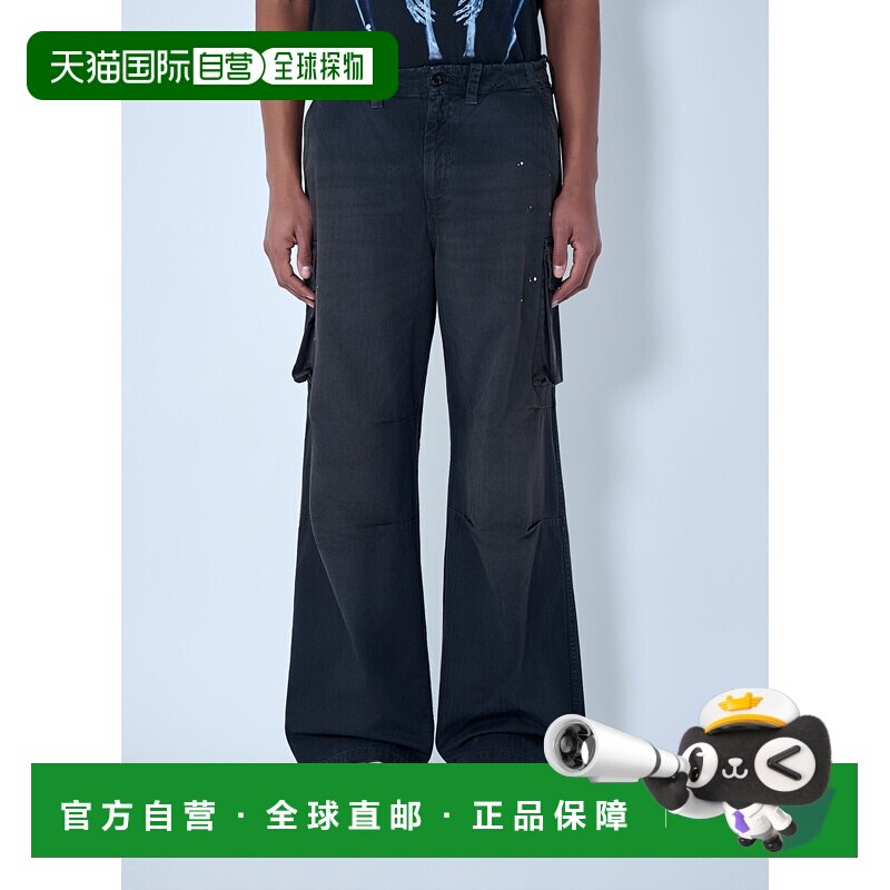 1h可退 香港直邮Our Legacy 男士 登山工装裤 M2264MCJH black黑