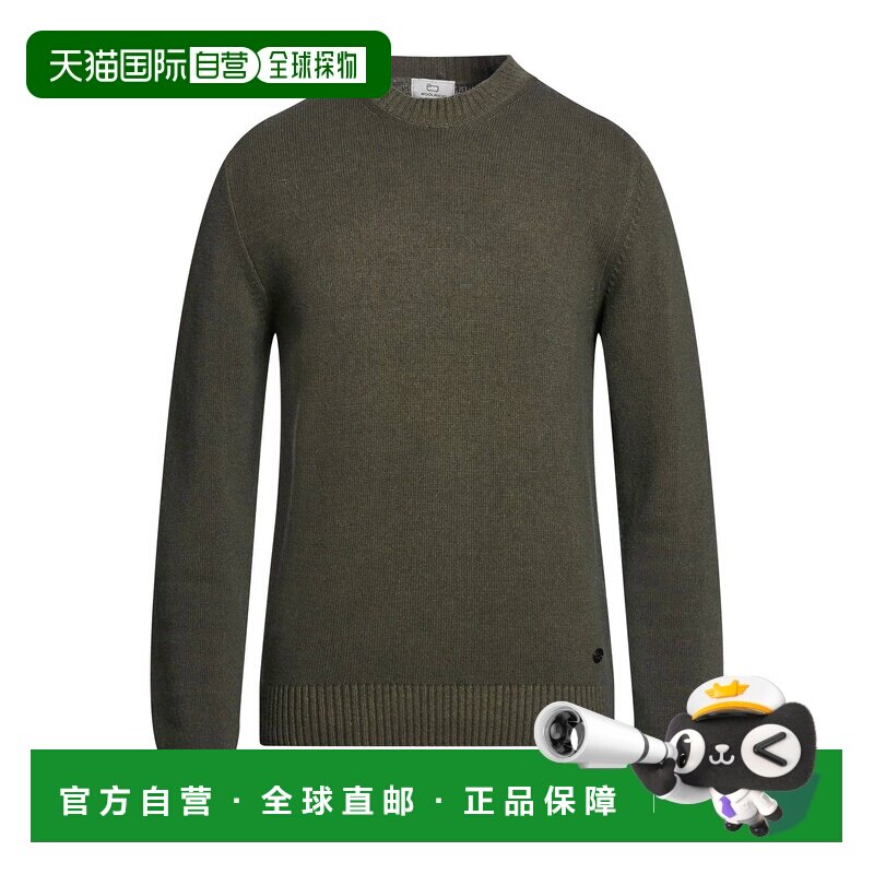 香港直邮Woolrich 沃尔里奇 男士 毛衣 green绿色 舒适时尚