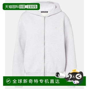 香港直邮Acne 艾克妮 1h可退 Studios 女士 棉质针织拉链连帽衫