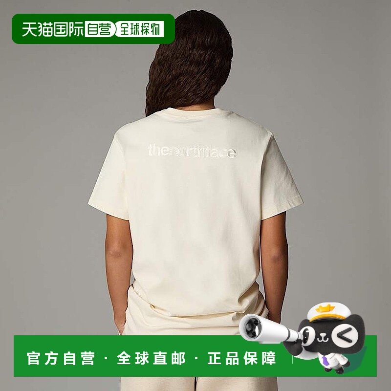 自营欧洲直邮北面RMST 徽标女式休闲T恤TheNorthFace新款纯棉