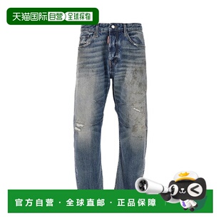 香港直邮Dsquared2 二次方 男士 DSQUARED2 裤子 S74LB1977D30042