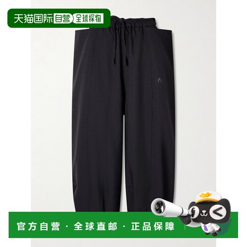 1h可退 香港直邮Adidas 女士 + Y-3 recycled-jersey 短款阔腿裤