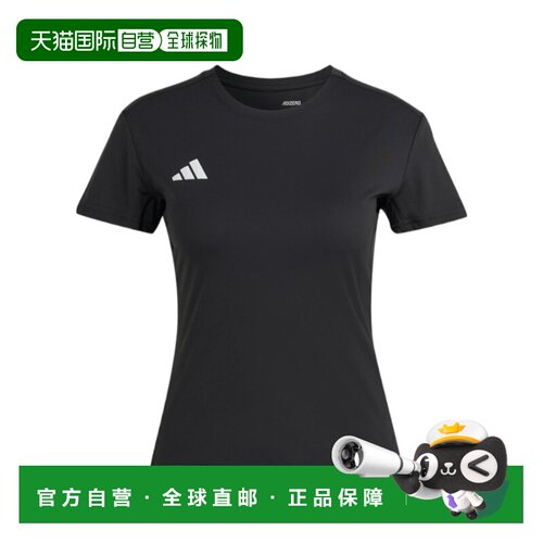 香港直邮 ADIDAS 女士T恤 IN1172 SS2026 黑色 Ad【付后1h可退】