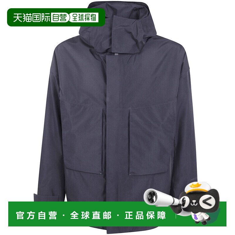 1h可退 香港直邮HERNO LAMINAR 男士 PACKETS 短款风雪大衣夹克 G