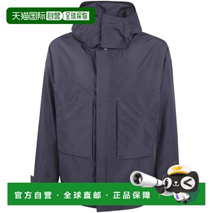 付款1h内可退 香港直邮HERNO LAMINAR 男士 PACKETS 短款风雪大衣