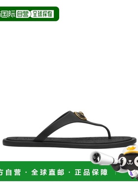 香港直邮Versace ALIA徽标拖鞋 10162481A10983范思哲凉鞋