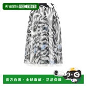 香港直邮off white 女士 1h可退 高腰百褶半身裙 OWCC147S22FAB00