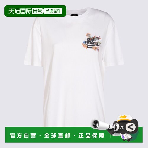 1h可退 香港直邮ETRO 女士T恤 WRMA0005AR362W0001 AW2025 白色 T