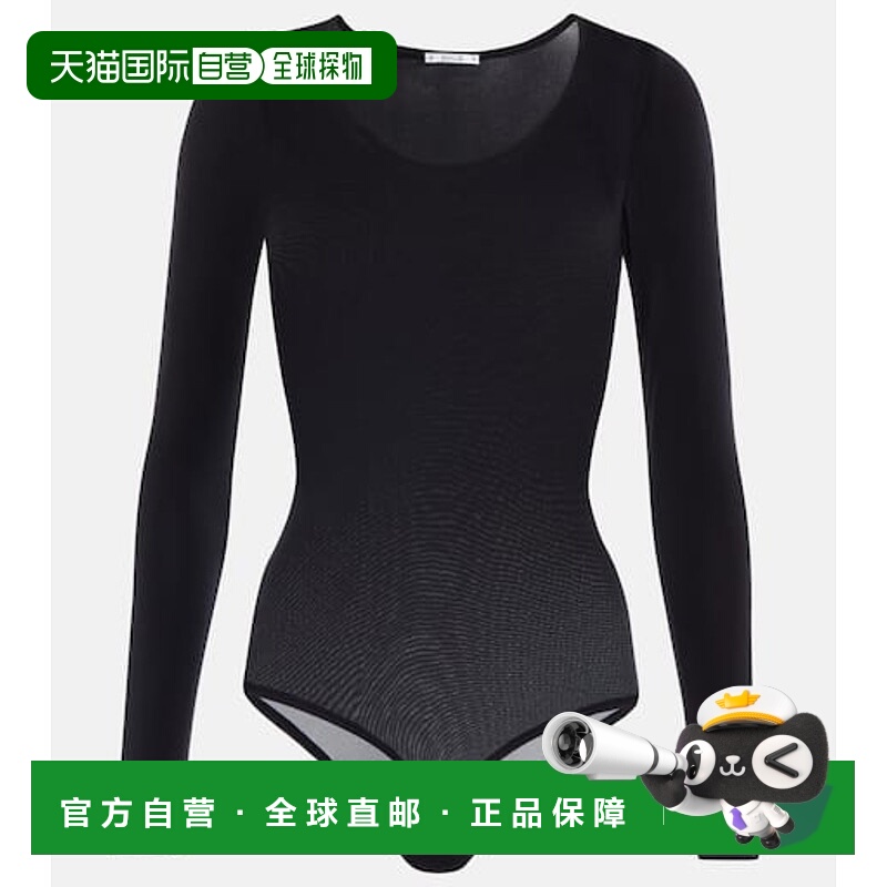 1h可退 香港直邮Wolford 女士 Buenos Aires 连体衣 black黑色 舒