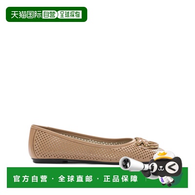 1h可退 香港直邮PINKO 女士芭蕾乐福鞋 SD0457P003Q61 SS2026 金