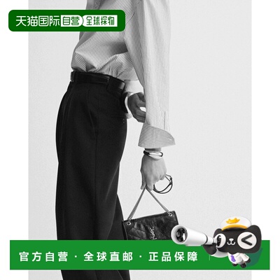 欧洲直邮YSL（圣罗兰）NIKI mini en cuir vintage斜挎包单肩包