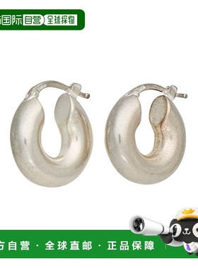 1h可退 香港直邮Jil Sander 吉尔 桑达 女士 耳环 metal金属色 舒