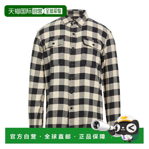 香港直邮ralph lauren rrl 拉夫 劳伦RRL 男士 格纹衬衫