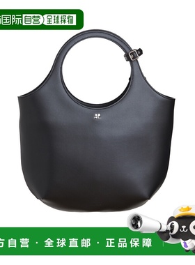 1h可退 香港直邮Courreges 女士 HOLY 中号皮革包包 I324GSA116CR