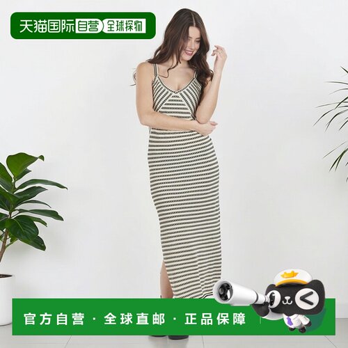 欧洲直邮Le Temps des Cerises衣服女长款连衣裙米色YVA吊带