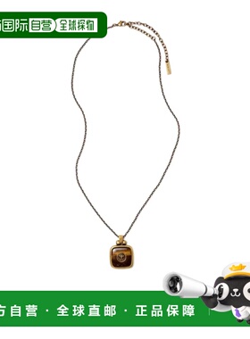 Versace 虎眼石吊坠项链 10247501A179864JTI0