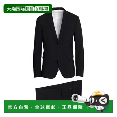 1h可退 香港直邮Dsquared2 二次方 男士 西服 black黑色 舒适时尚
