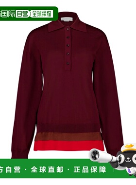 香港直邮Stella McCartney 羊毛长袖POLO衫 6K10393S2598