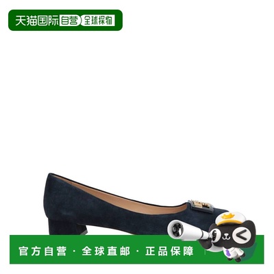 1h可退 香港直邮Tory Burch 托里 伯奇 女士 芭蕾舞鞋 blue蓝色
