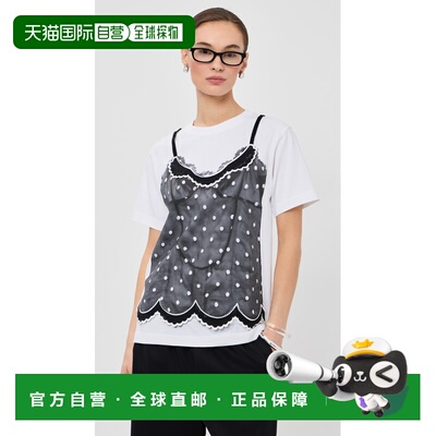 香港直邮Marc Jacobs 马克 雅可布 女士 立体错视画背心T恤吊带