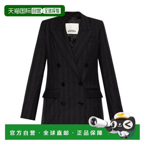 1h可退 Isabel Marant 双排扣西装外套 VE0538FEB1F01I通勤