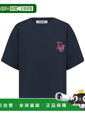 香港直邮Dior 短袖T恤 5WBM23TEEM