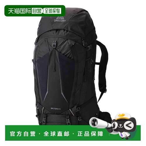 自营欧洲直邮GREGORY格里高利 Baltoro男士黑色尼龙徒步背包