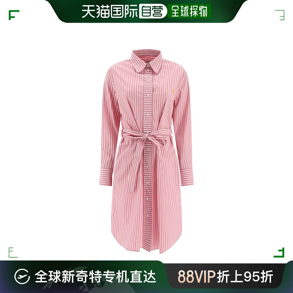 香港直邮Ines De La Fressange 翻领长袖连衣裙 12R528CO969 女装/女士精品 连衣裙 原图主图