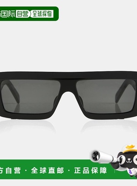 1h可退 香港直邮Celine 思琳 女士 矩形太阳眼镜 black黑色 舒适