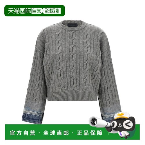 香港直邮HAIKURE 女士针织衫 HEW07111MD001L0943 AW2026 灰色