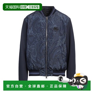 1h可退 香港直邮Etro 艾特罗 男士 短夹克 blue蓝色 舒适时尚