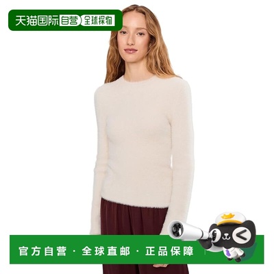 1h可退 香港直邮VINCE 女士 睫毛形边水手领毛衣  舒适时尚