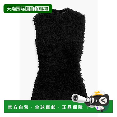 香港直邮TOTÊME 女士 磨破真丝上衣 241WRT1410YA0025BLACK001