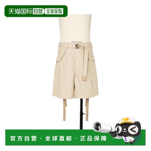 时尚 2503610M正品 流行休闲潮流穿搭 棉质斜纹短裤 香港直邮Sacai