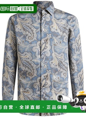 1h可退 香港直邮Etro 艾特罗 男士 长袖衬衫 MRIB001599SA5D7