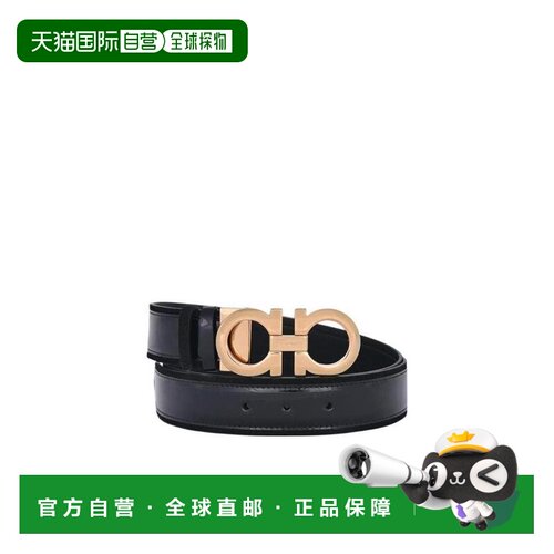 香港直邮Salvatore Ferragamo 双面logo扣饰皮带 23B159菲拉格慕
